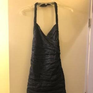 Beautiful shirred NAVY BCBG dress